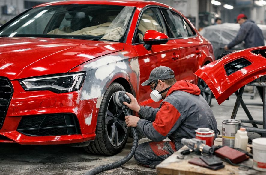  | Замена капота Audi