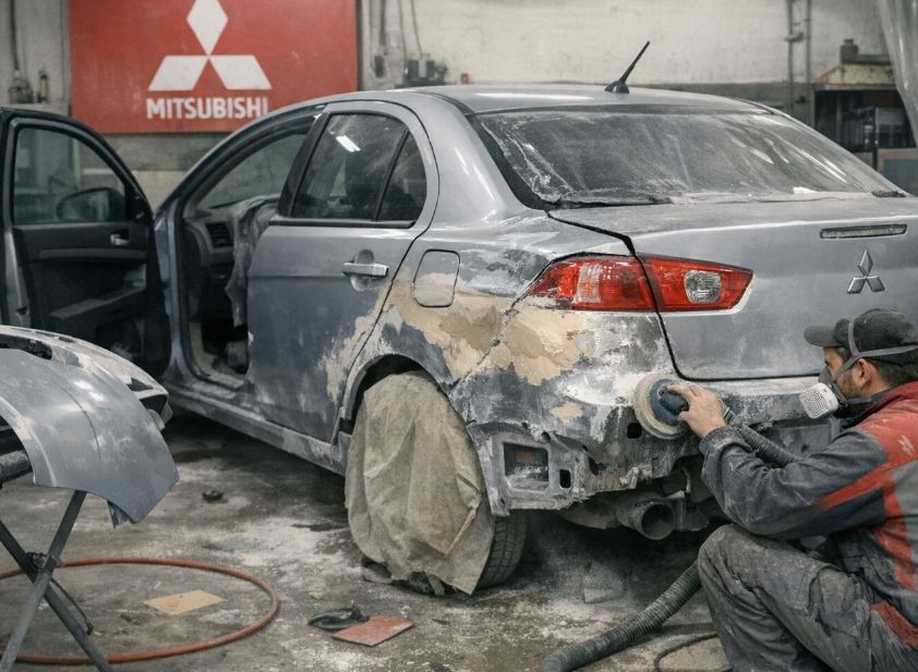  | Кузовной ремонт Mitsubishi