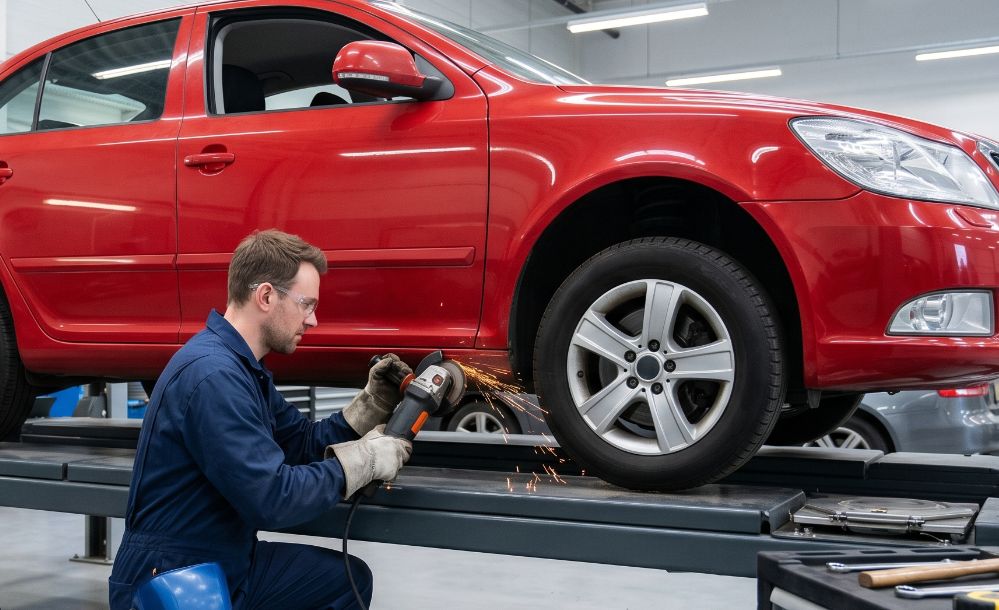  | Замена порогов Skoda Octavia