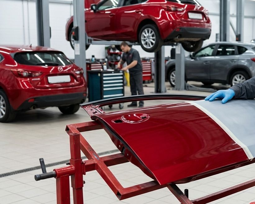  | Замена крыла Mazda CX5