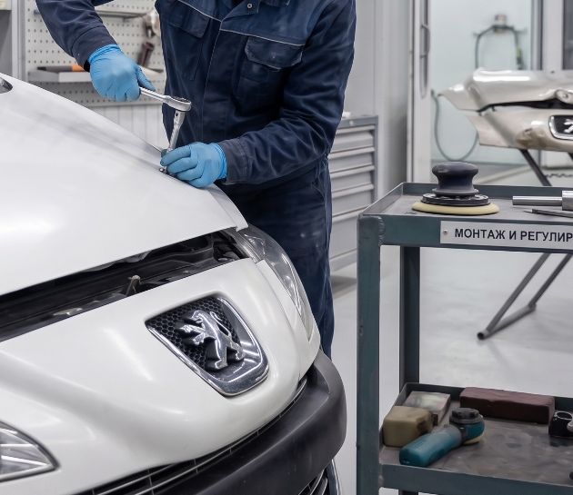  | Замена капота Peugeot