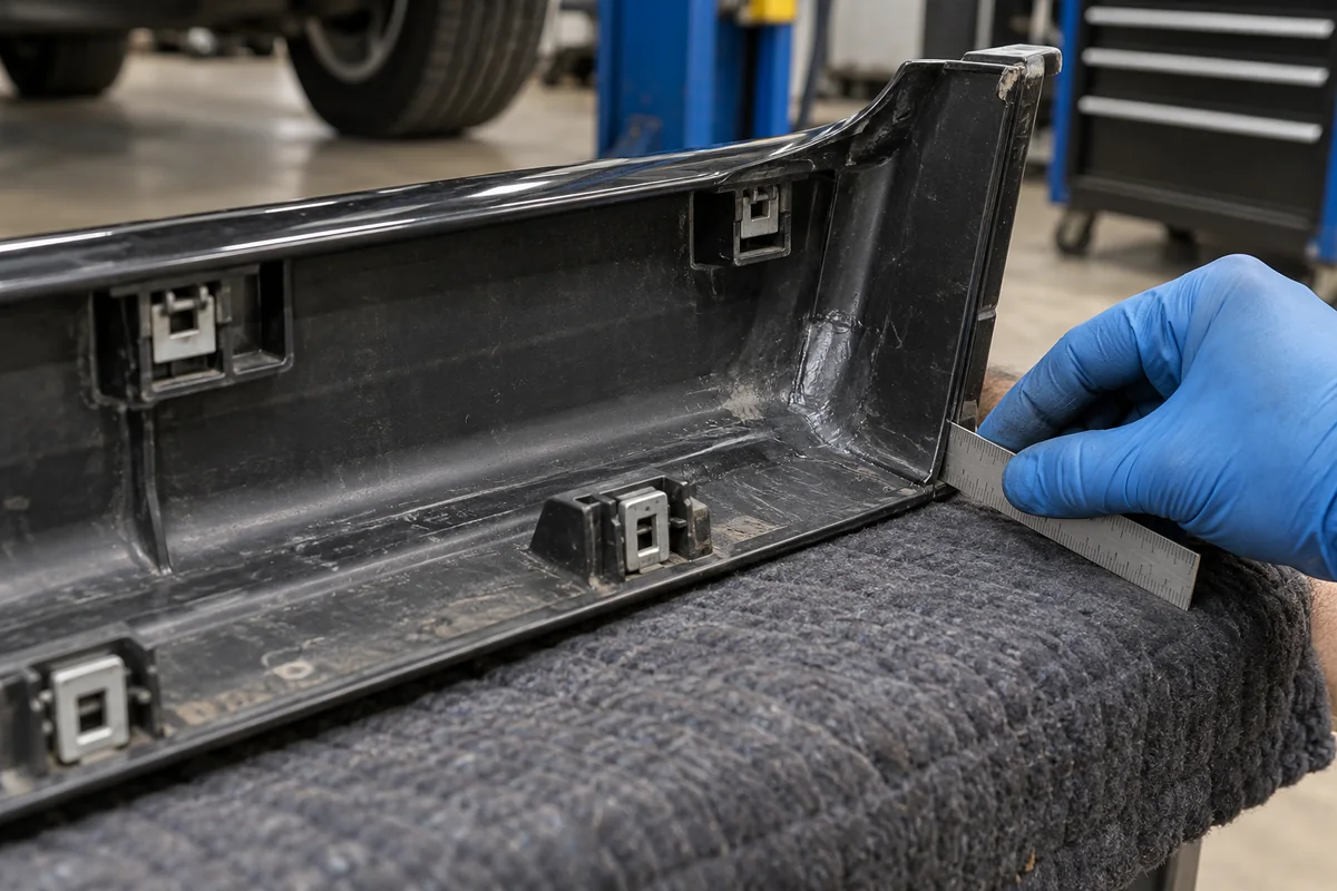 Кузовной центр - plastic-sill-detail Восстановление разрыва накладки порога | Ремонт пластикового порога
